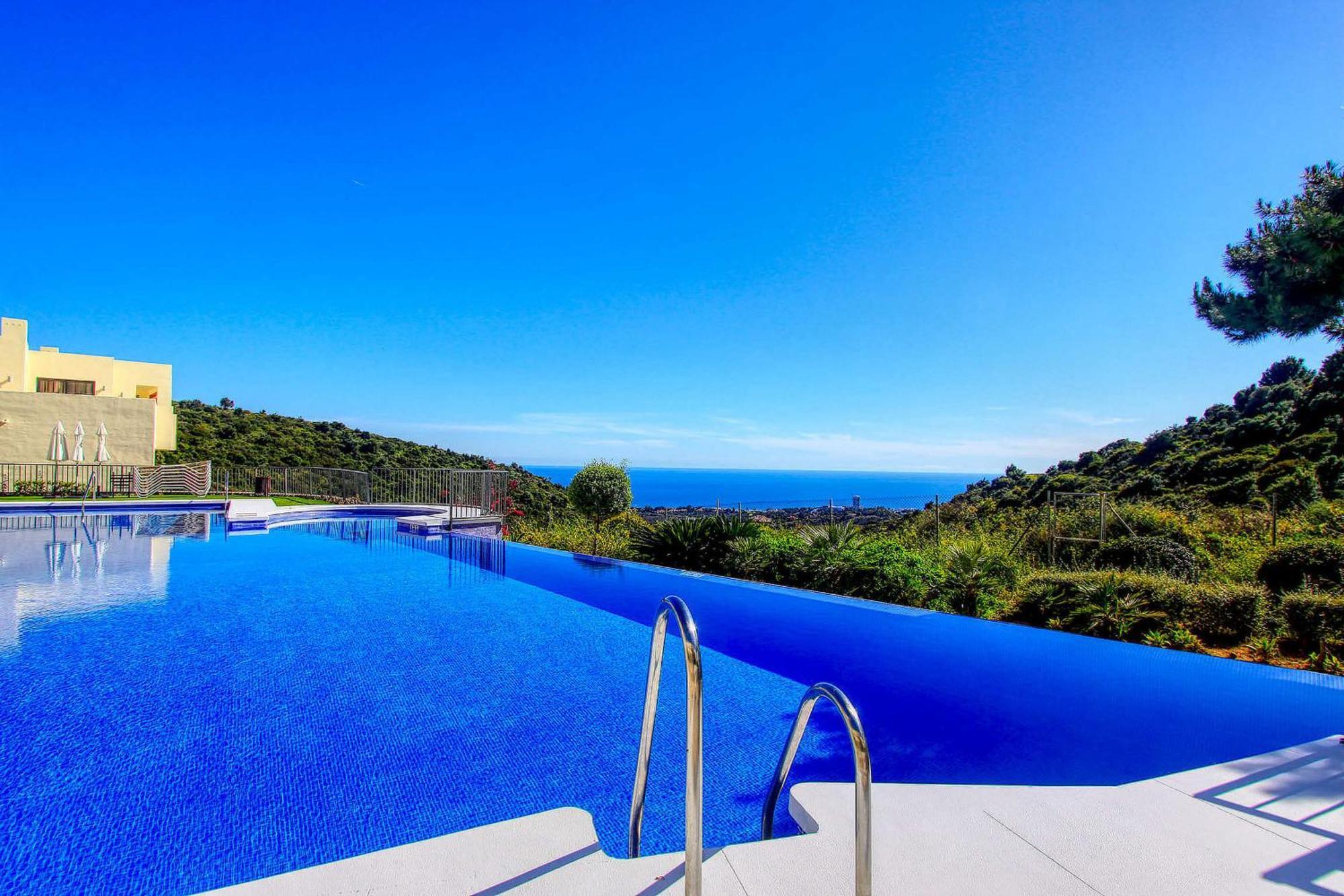 1090 Amazing Panorama Sea View Penthouse Large Terrace Heated Pool Gym Apartamento Marbella